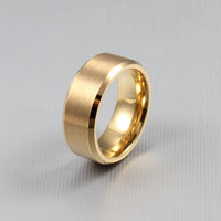 Thumbnail for Your Custom Design & Image & Logo & Text Design  Men's Pure Tungsten Gold Ring