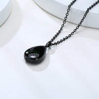 Thumbnail for Your Custom Design & Image & Logo & Text Design  Can open droplet shaped pendant