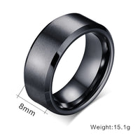 Thumbnail for Your Custom Design & Image & Logo & Text Design  Men's Pure Tungsten Gold Ring