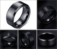 Thumbnail for Your Custom Design & Image & Logo & Text Design  Men's Pure Tungsten Gold Ring