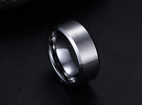 Thumbnail for Your Custom Design & Image & Logo & Text Design  Men's Pure Tungsten Gold Ring