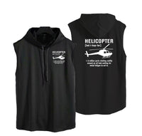 Thumbnail for Helicopter [Noun] Designed Hooded Tank Tops