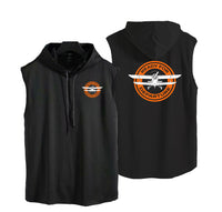 Thumbnail for Ready for Departure Designed Hooded Tank Tops