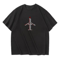 Thumbnail for Airplane Shape Aviation Alphabet Designed Relax Fit T-Shirts