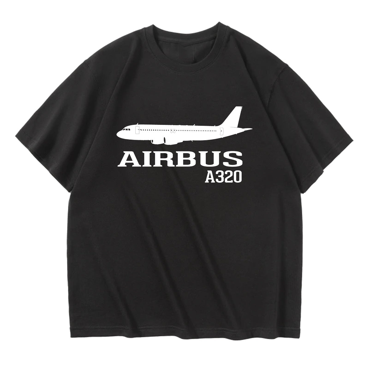 Airbus A320 Printed Designed Relax Fit T-Shirts