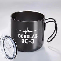 Thumbnail for Douglas DC-3 & Plane Designed Stainless Steel Portable Mugs