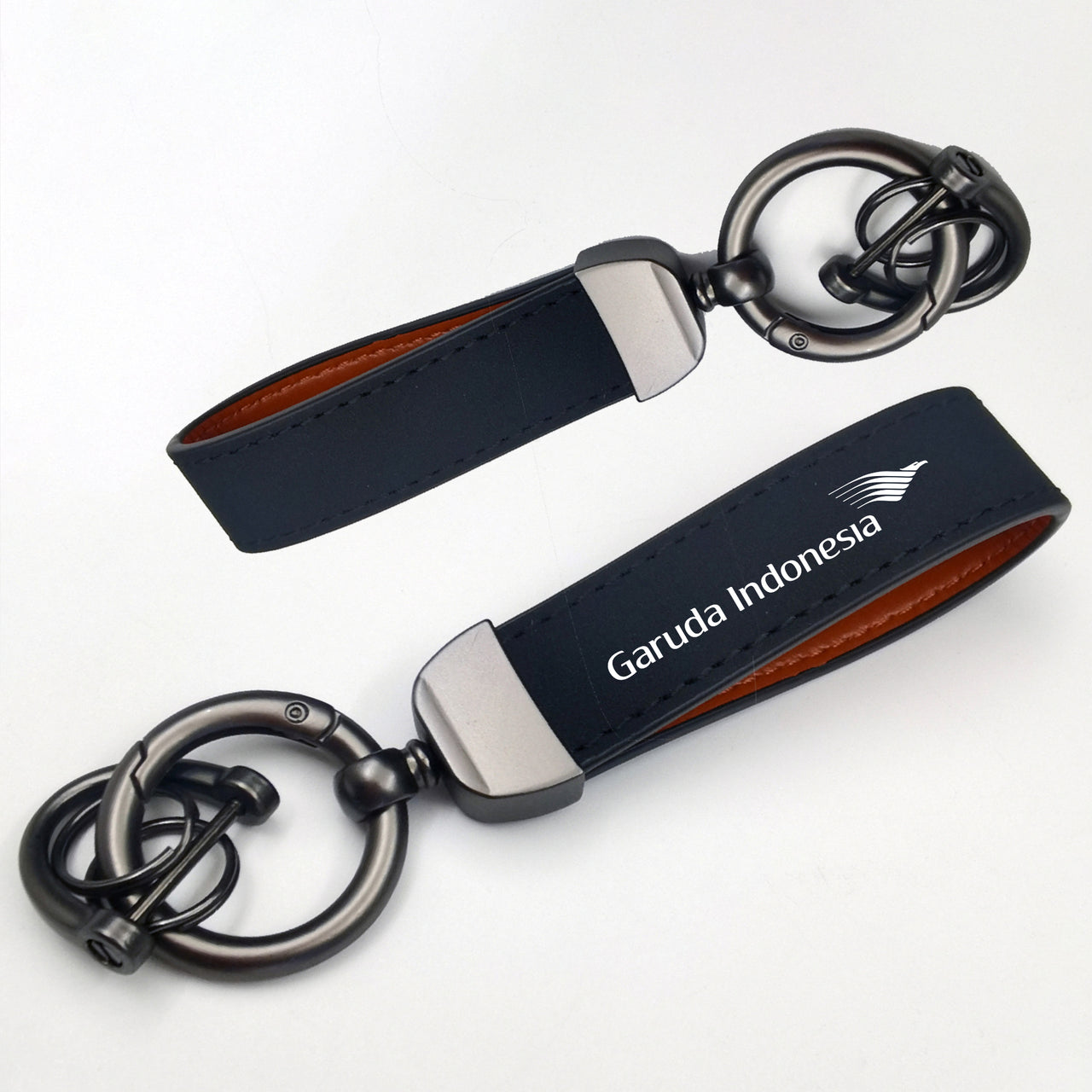 Garuda Indonésia Airlines Design Horseshoe Buckle Key Chains