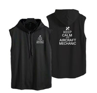 Thumbnail for Aircraft Mechanic Designed Hooded Tank Tops