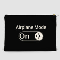 Thumbnail for Airplane Mode On Designed Zipper Pouch