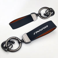 Thumbnail for Finnair Airlines Design Horseshoe Buckle Key Chains