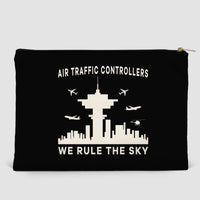 Thumbnail for Air Traffic Controllers - We Rule The Sky Designed Zipper Pouch