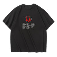 Thumbnail for Aviation Alphabet 3 Designed Relax Fit T-Shirts