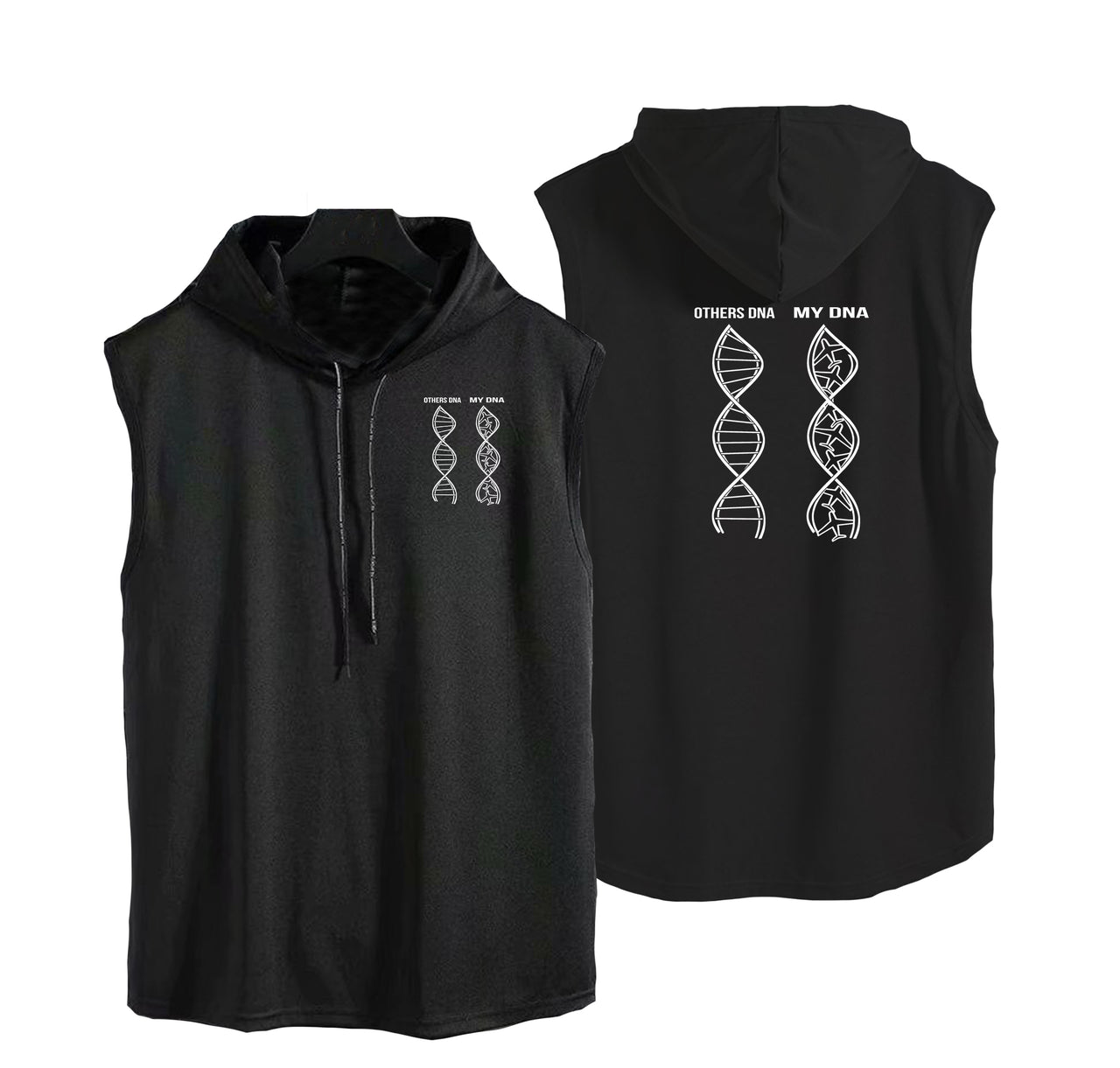 Aviation DNA Designed Hooded Tank Tops