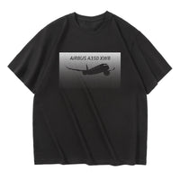 Thumbnail for Airbus A350XWB & Dots Designed Relax Fit T-Shirts