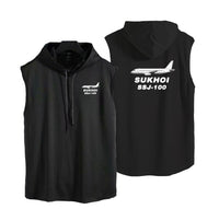 Thumbnail for Sukhoi Superjet 100 Designed Hooded Tank Tops