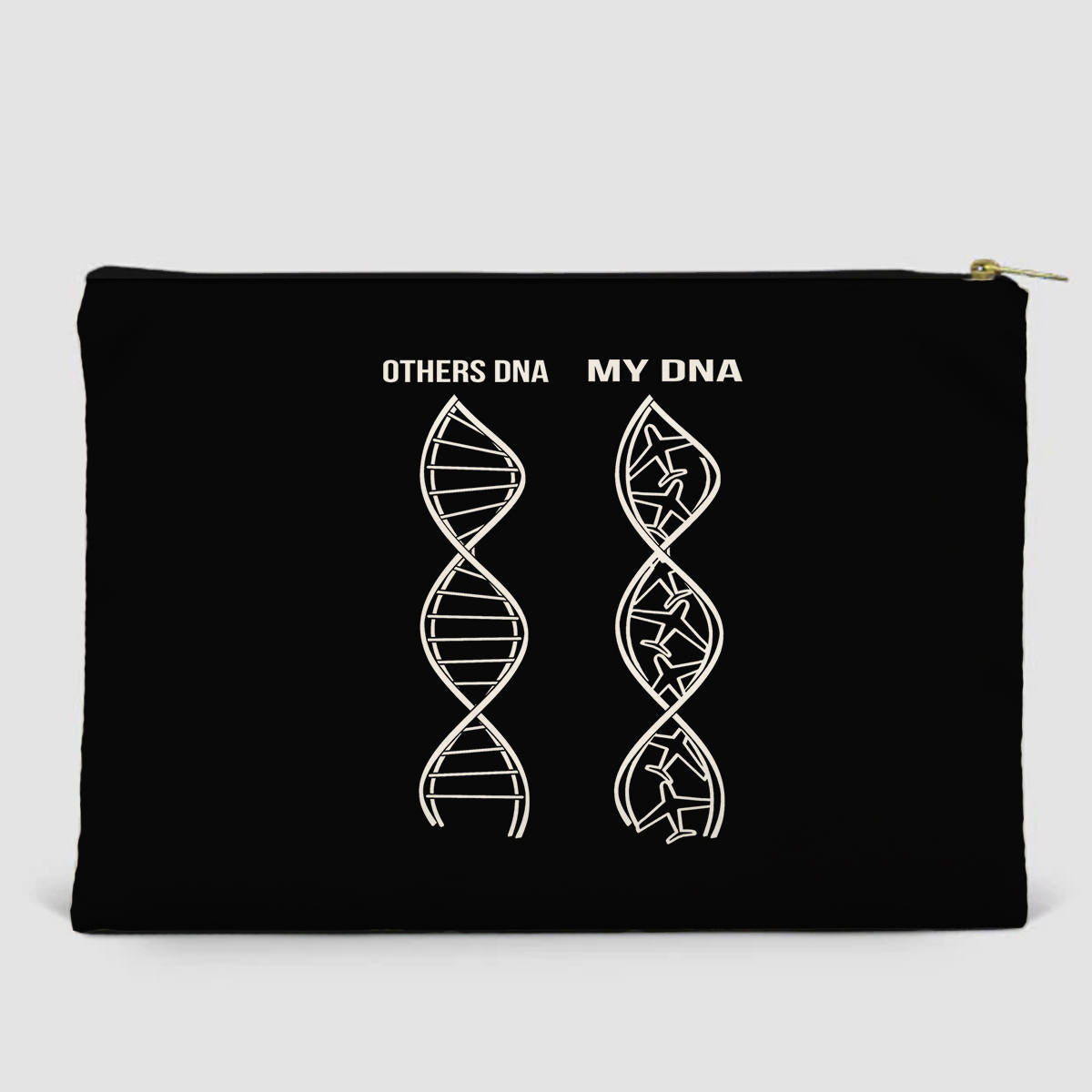 Aviation DNA Designed Zipper Pouch