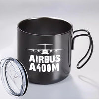 Thumbnail for Airbus A400M & Plane Designed Stainless Steel Portable Mugs