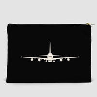 Thumbnail for Airbus A380 Silhouette Designed Zipper Pouch