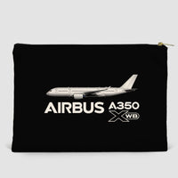 Thumbnail for The Airbus A350 WXB Designed Zipper Pouch