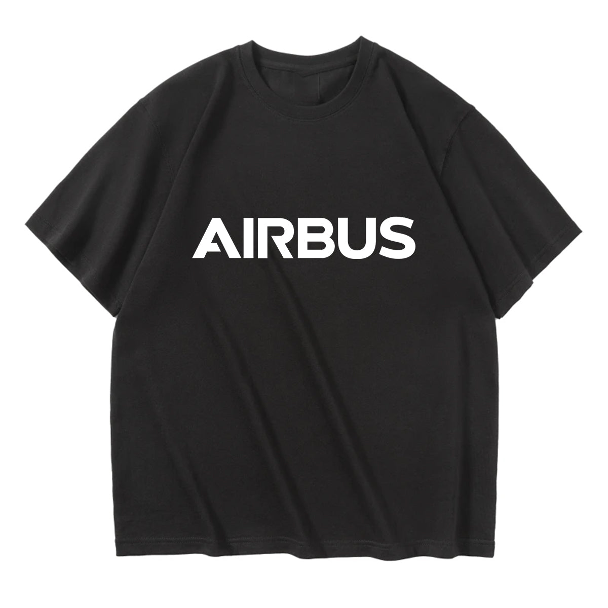 Airbus & Text Designed Relax Fit T-Shirts