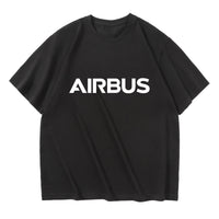 Thumbnail for Airbus & Text Designed Relax Fit T-Shirts