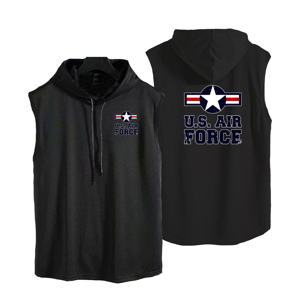 US Air Force Designed Hooded Tank Tops