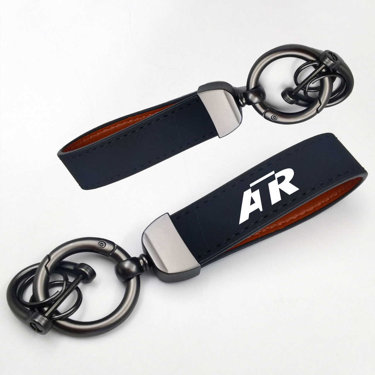 ATR & Text Design Horseshoe Buckle Key Chains