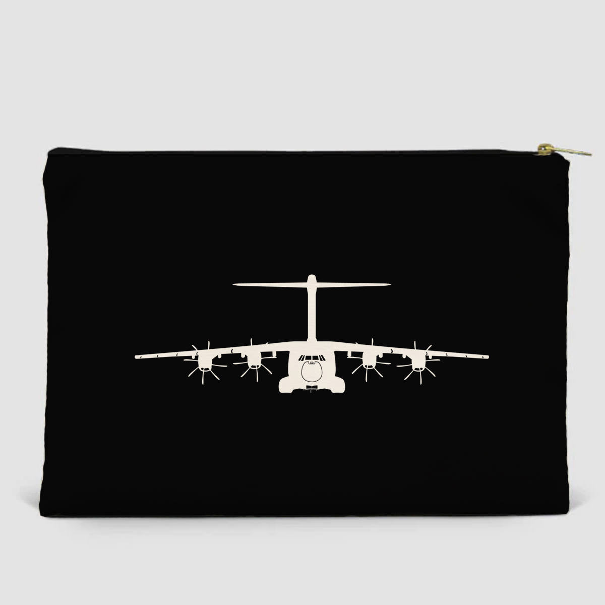 Airbus A400M Silhouette Designed Zipper Pouch