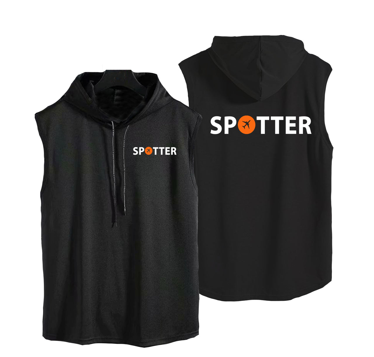 Spotter Designed Hooded Tank Tops