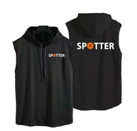 Thumbnail for Spotter Designed Hooded Tank Tops