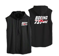 Thumbnail for Amazing Boeing 737 Max Designed Hooded Tank Tops