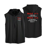 Thumbnail for Rule 1 - Pilot is Always Correct Designed Hooded Tank Tops