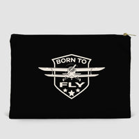 Thumbnail for Born To Fly Designed Designed Zipper Pouch