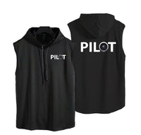 Thumbnail for Pilot & Jet Engine Designed Hooded Tank Tops