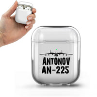 Thumbnail for Antonov AN-225 & Plane Designed Transparent Earphone AirPods Cases