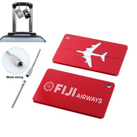 Thumbnail for Fiji Airways Airlines Designed Aluminum Luggage Tags