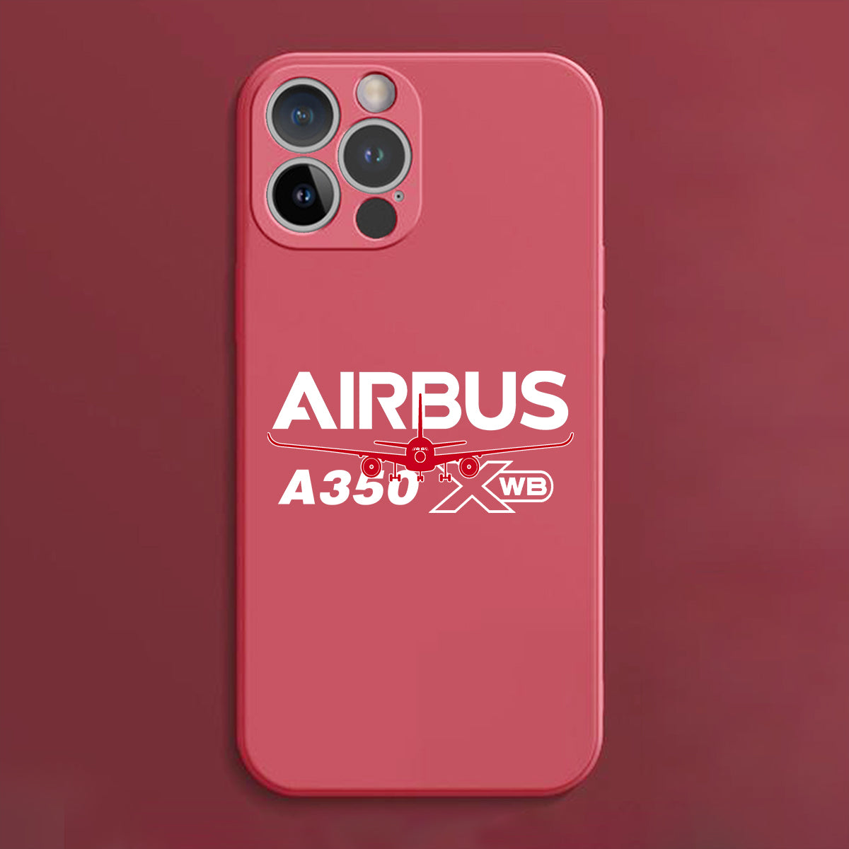 Amazing Airbus A350 XWB Designed Soft Silicone iPhone Cases