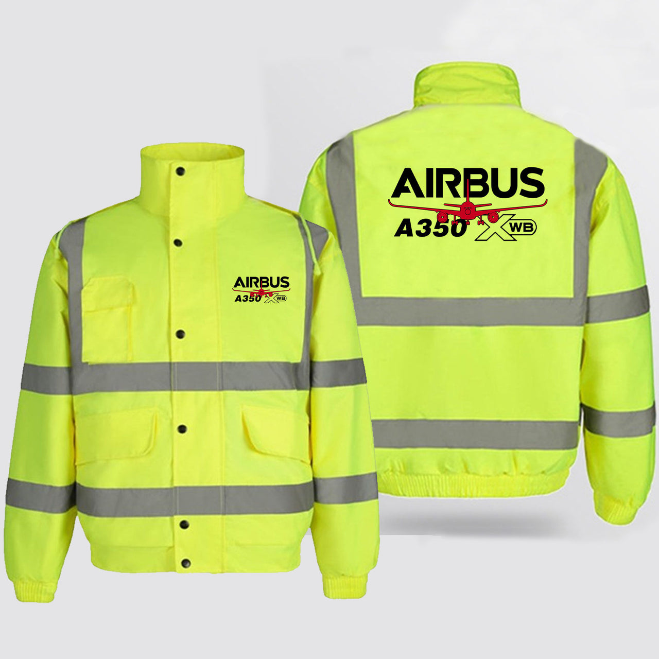 Amazing Airbus A350 XWB Designed Reflective Winter Jackets