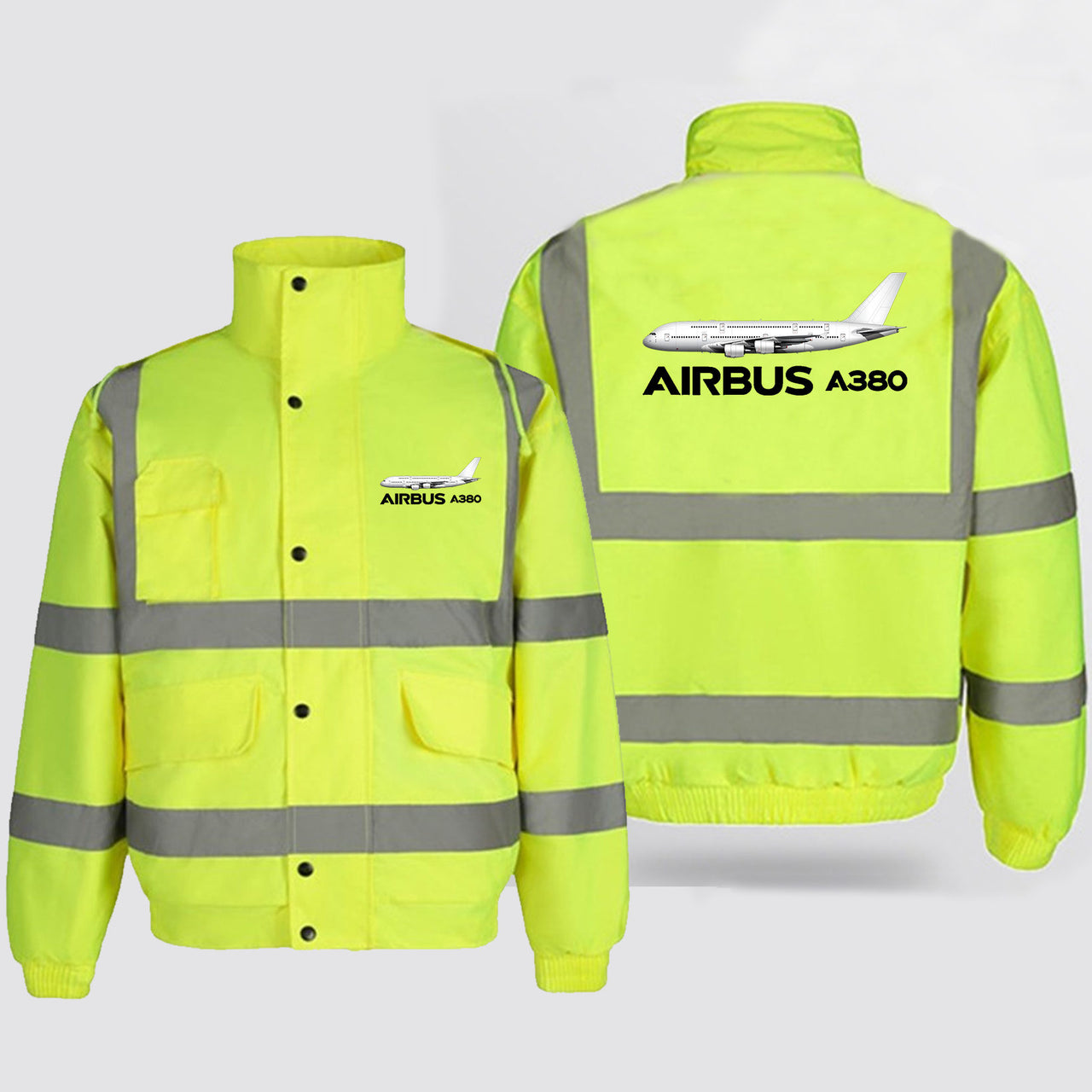 The Airbus A380 Designed Reflective Winter Jackets