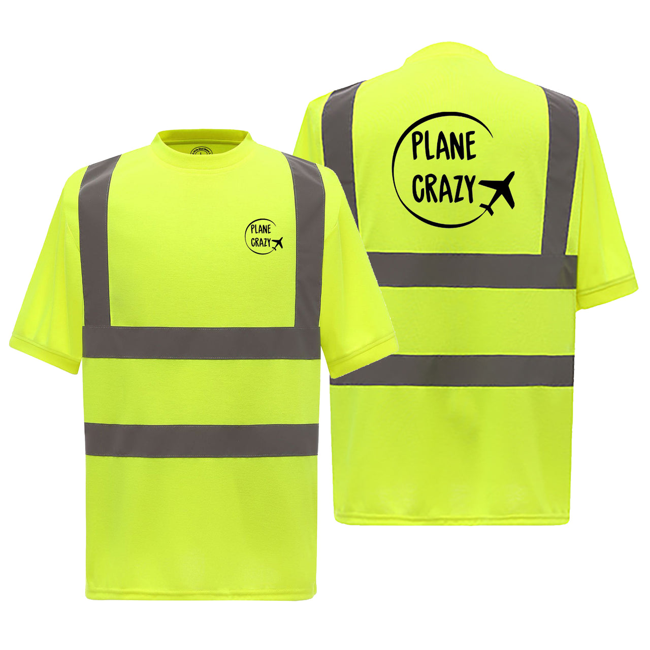 Plane Crazy Designed Reflective T-Shirts