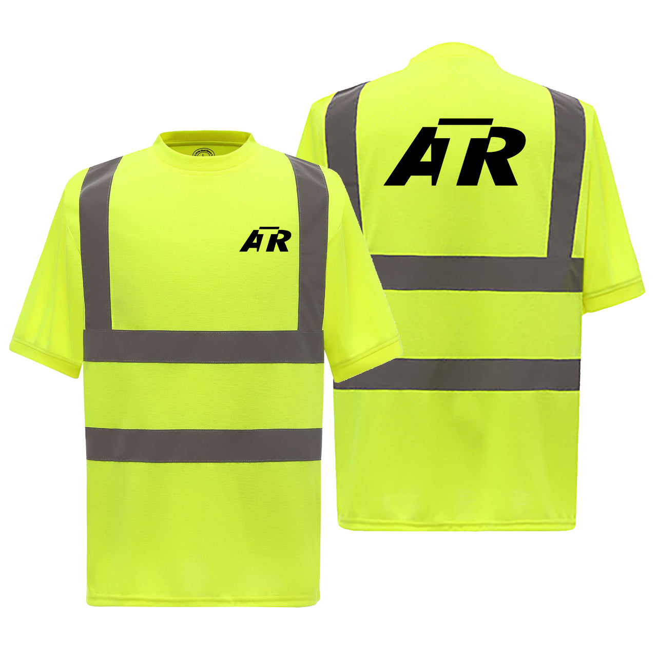 ATR & Text Designed Reflective T-Shirts