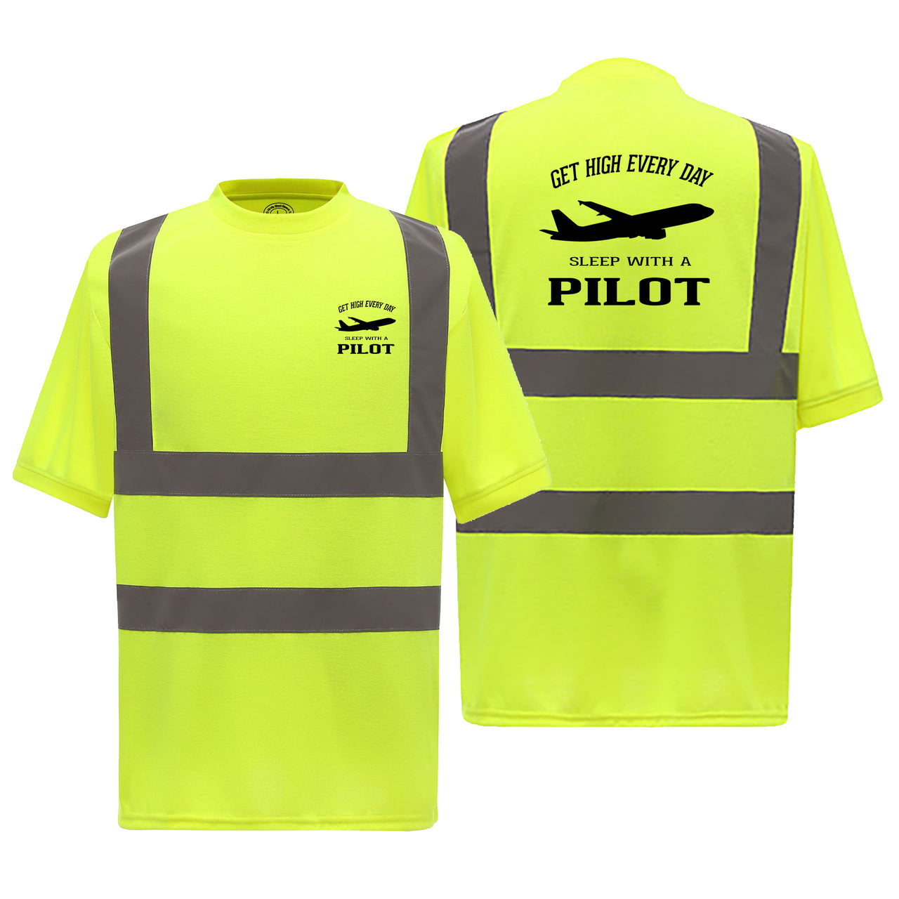 Get High Every Day Sleep With A Pilot Designed Reflective T-Shirts