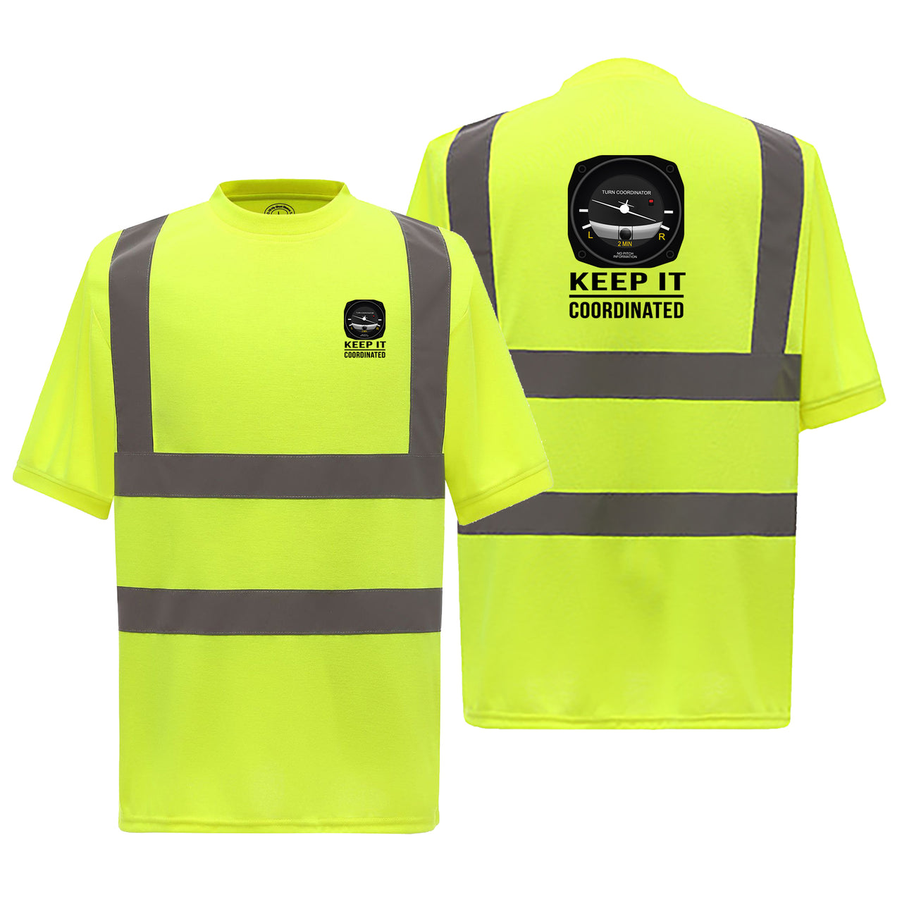 Keep It Coordinated Designed Reflective T-Shirts