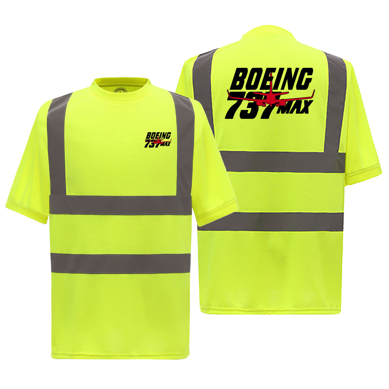 Amazing Boeing 737 Max Designed Reflective T-Shirts