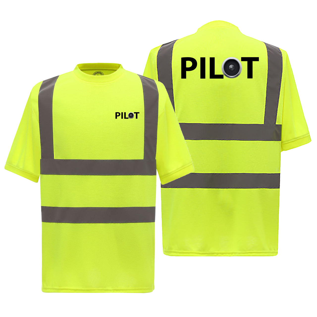 Pilot & Jet Engine Designed Reflective T-Shirts