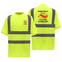 Thumbnail for If You're Cool You're Probably a Pilot Designed Reflective T-Shirts