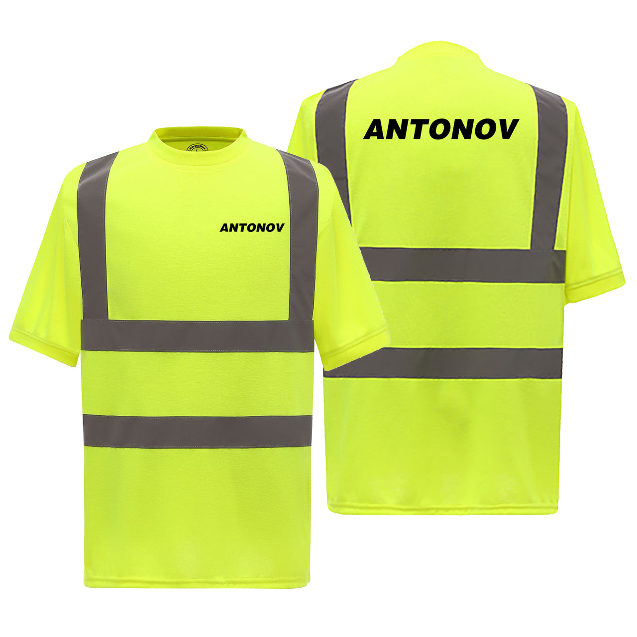 Antonov & Text Designed Reflective T-Shirts