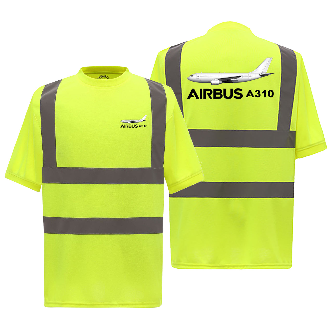 The Airbus A310 Designed Reflective T-Shirts