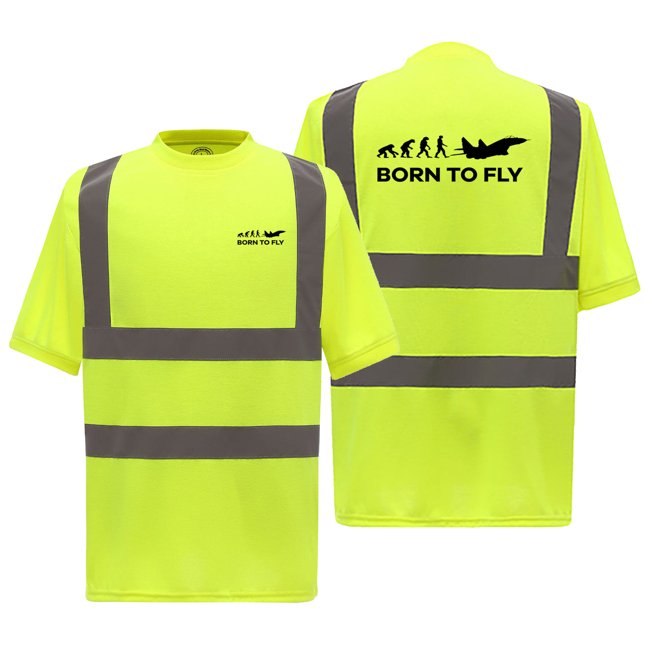 Born To Fly Military Designed Reflective T-Shirts