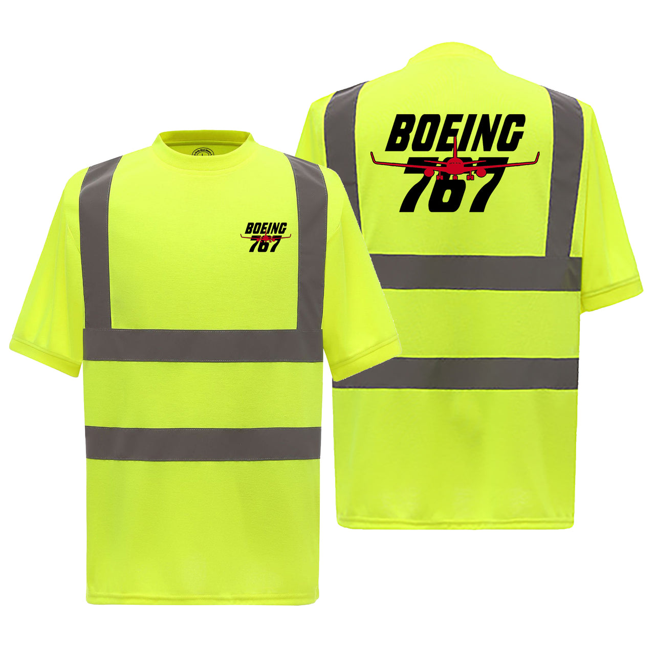 Amazing Boeing 767 Designed Reflective T-Shirts